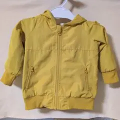 イエローフード付きジャケット 90