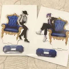 ブルーロック　凪誠士郎　御影玲王　アクリルスタンド　black suit