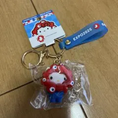 新品☆大阪万博 日本館限定 ハローキティショルダーストラップ ネック