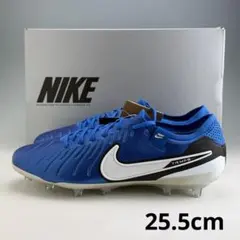 ナイキ 25.5 レジェンド 10 エリート スパイク サッカー AG 靴 青 NIKE ナイキ ティエンポ レジェンド 10 エリート AG-PRO(ブルー