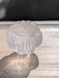 天然石水晶九尾パーツ