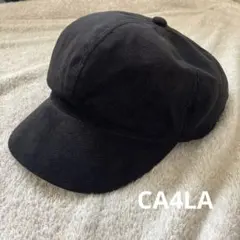 CA4LA コーデュロイ　キャスケット　黒　ブラック　TAM02478