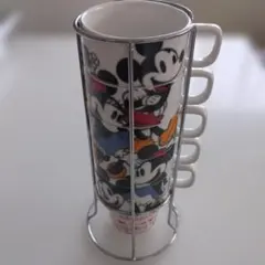 フランフラン　スタッキング　ミッキー・ミニー カップ 5個セット