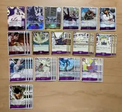 エネルsr その他 紫エネルデッキパーツ　ワンピースカード　ONE PIECE