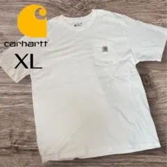 Carhartt ポケットTシャツ XL 実寸XXL相当 ホワイト カーハート
