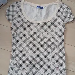 BURBERRY チェック柄 半袖Tシャツ 38のサムネイル