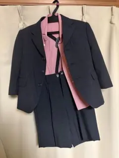 フォーマルスーツセット（ダークグレー）100サイズ