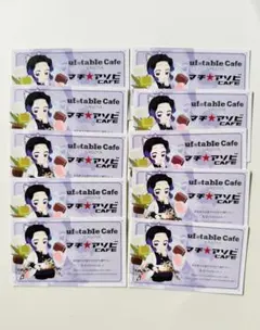 胡蝶しのぶショップカード10枚ufotablecafeマチアソビカフェ名古屋