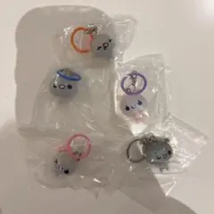 ぷくぷくあわわちゃん ころんとクリアめじるしチャーム シープラ限定ガチャ セット