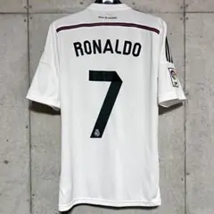 【美品！】14/15 レアル・マドリード ♯7 ロナウド【Mサイズ】ホーム