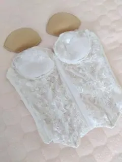 桂由美 ブライダルインナー コルセット＆ショーツセット ベージュ 桂由美 ブライダルインナー コルセット＆ショーツセット