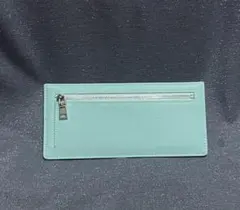 薄型長財布　ミントグリーン