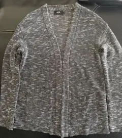 AZULグレー系 ニットカーディガン