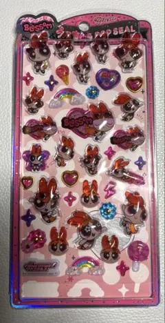 うるちゅるポップシール⭐︎パワーパフガールズ⭐︎ブロッサム