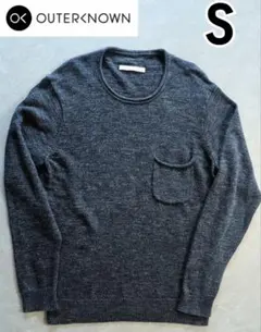 Outerknown　アウターノウン トップス　ニット　ネイビー　ロンハーマン