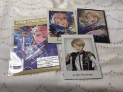 あんスタ 10周年 展示会 特典 ぱしゃっつ バックステージ ステッカー 鳴上嵐