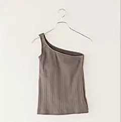 JOURNAL STANDARD リブワンショルダーアシンメトリーブラトップのサムネイル