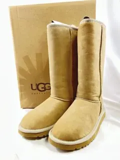 楽*様 送込 未使用 UGG クラシックトールブーツ スエード ロングブーツ