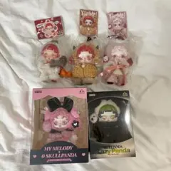 スカルパンダ 5点セット LAZY マイメロ　マカロン　ピーナッツ　ココア