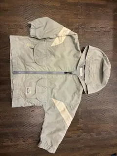 グレー フード付きジャケット　BEAMS mini