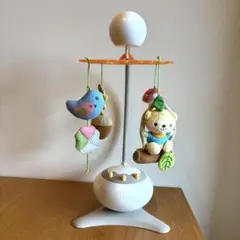 【美品】コンビ メロディいっぱい！みまもりセンサーメリー 動物おもちゃ 音楽再生