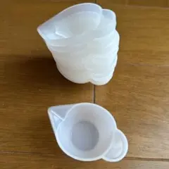 レジン用 シリコン計量カップ 8個セット