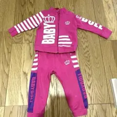 【BABYDOLL】ベビードール セットアップ 90サイズ ピンク