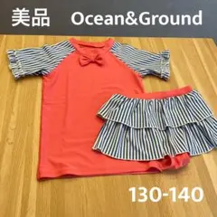 SALE‼️ マーキーズ　水着　セパレート　130 140 フリル　O&G