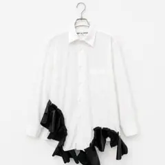 COMME des GARCONS コムデギャルソン フリル装飾長袖シャツ - メルカリ