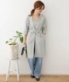 アーバンリサーチドアーズ　スプリングコート　グレー