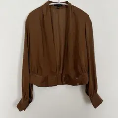 BANANA REPUBLIC ブラウン【XSサイズ】ライトジャケット　シンプル