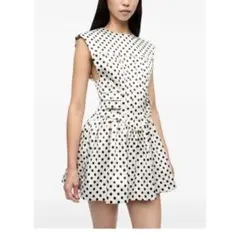 ZIMMERMANN ドット柄 フリル ミニワンピース ZIMMERMANN ドット柄 フリル ミニワンピース | Mercari