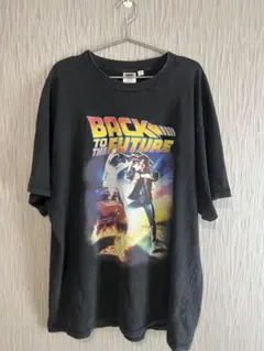 バック・トゥ・ザ・フューチャー Tシャツ XL ブラック