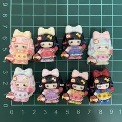 デコパーツ　プラパーツ　8個