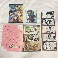 鬼滅の刃 ステッカー ポストカード セット