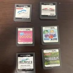 ニンテンドーDS ソフト6本セット