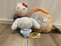 Sanrio こぎみゅん　ポーチ　ポシェット　子ざめ　シナモロール　マスコット