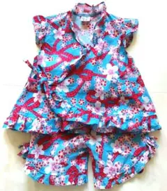 じんべい 甚平 女児 90cm