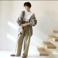 todayful ケーブルハンドニットカーディガン36サイズ