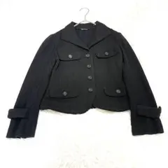 コムサイズム　ジャケット　ブラック 　サイズ7
