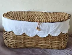 catherine denoual Maison♡ラタンバスケット　Lサイズ