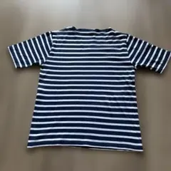 SAINT JAMES ストライプ Tシャツ ネイビー/ホワイト