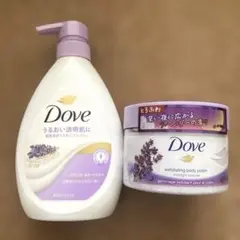 ダヴ　Dove ボディウォッシュ　ラベンダー＆オーツミルク・クリーミースクラブのサムネイル
