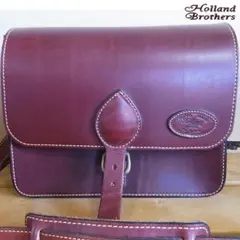 HOLLAND レザーバッグ HAND MADE IN USA ハーマンオークのサムネイル