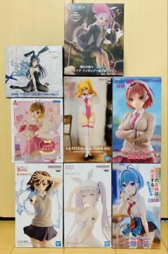 【未開封】美少女フィギュア8点まとめ売り