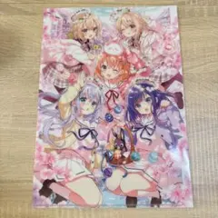 ご注文はうさぎですか？ クリアファイル 特典 ノベルティ ココア チノ リゼ