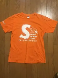佐鳴予備校 SANARU サナル 夏期講習 Tシャツ オレンジ Mサイズ