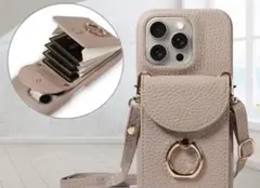 【たっぷり収納】iPhoneケースiPhone16プロ他対応カード収納付きケース