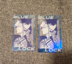 ブルーロック 糸師凛 潔世一 ブルーロック展 トレーディングクリアカード