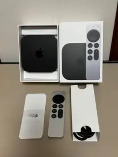 第3世代 Apple TV 4K 64GB MN873J/A（専用ケース付） Apple TV 4K 64GB（第3世代）Wi-Fiモデル [整備済製品] - Apple